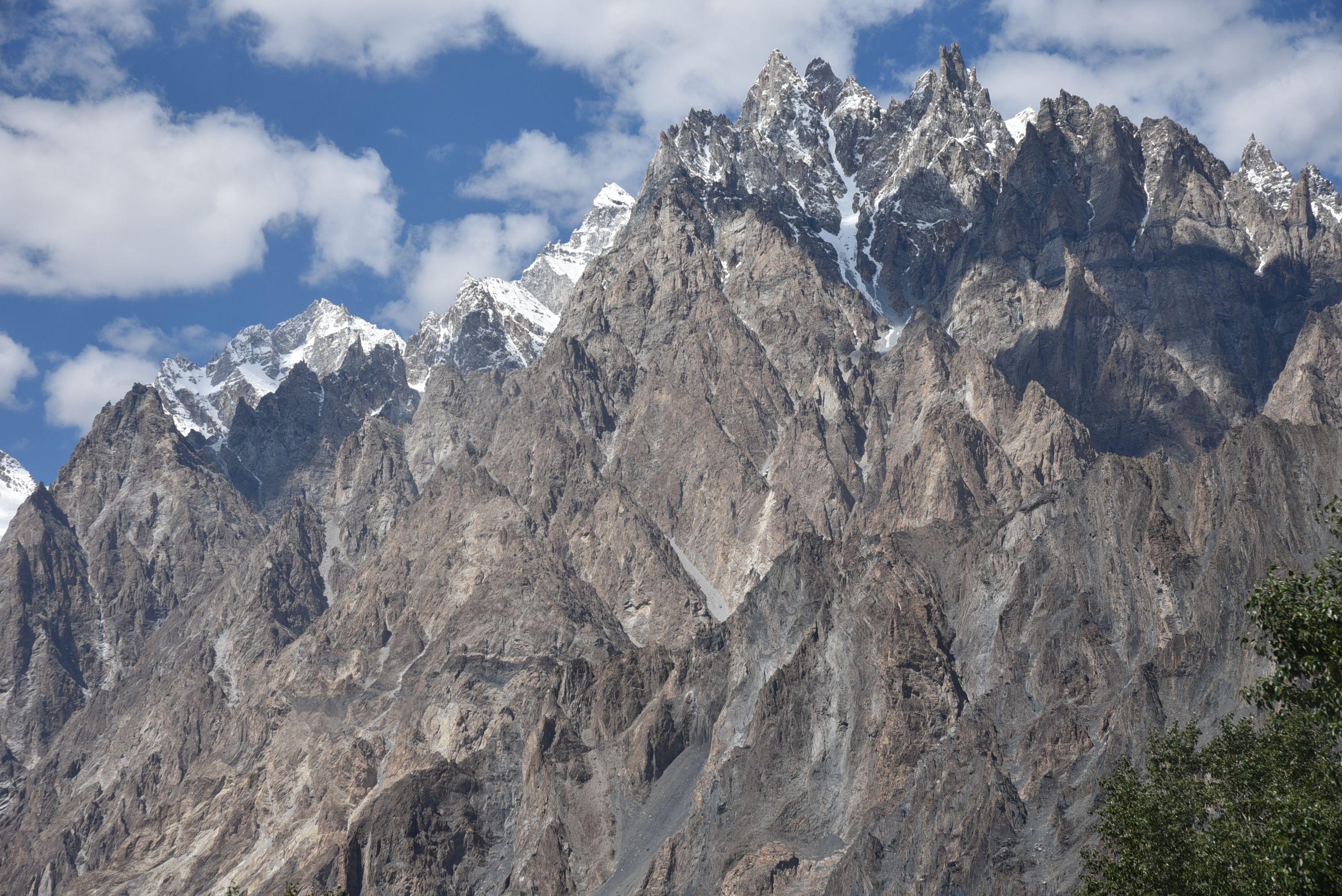 The soaring Passu Cones in northern Pakistan